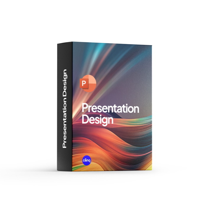 Ciinq E-Store Product Images - Presentation Design